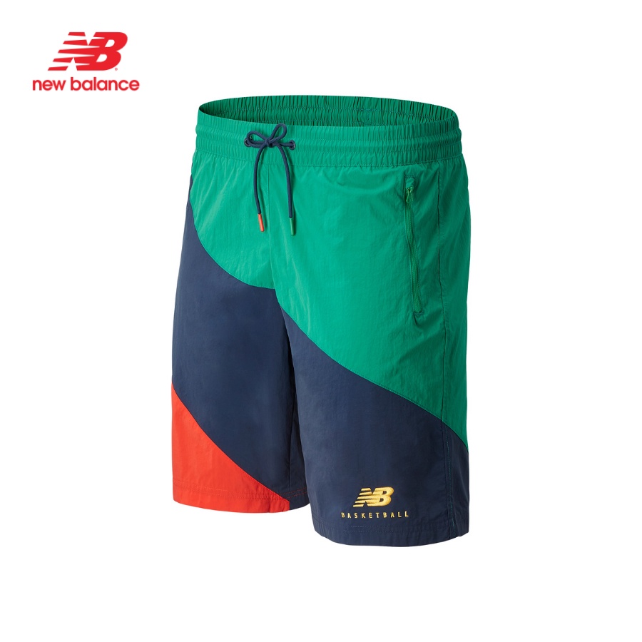 Quần ngắn thể thao nam New Balance Basketball Woven - MS11593NGO (form quốc tế)