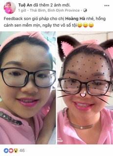 Son gió Pháp về đủ màu nạ