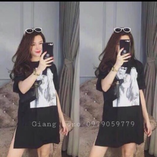 Váy cô gái suông chữ