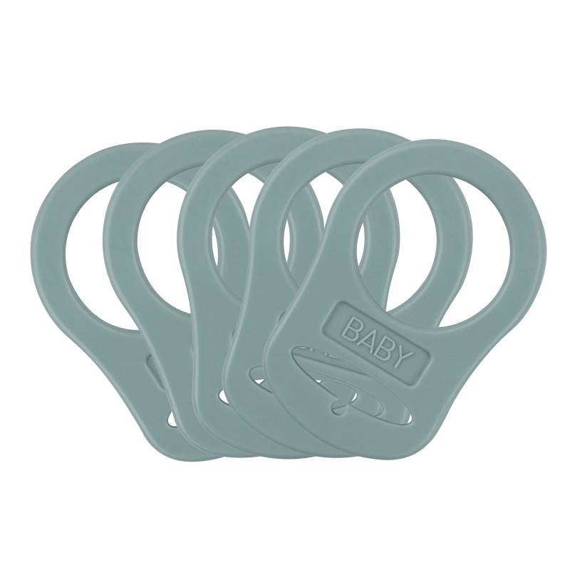 Bộ 5 Vòng Silicone Chuyển Đổi Núm Vú Giả Cho Bé Ngậm Mọc Răng