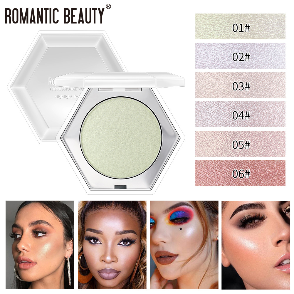Romantic Beauty Monochrome High-gloss Pressed Powder 3D Contouring Pan 12.5g | BigBuy360 - bigbuy360.vn