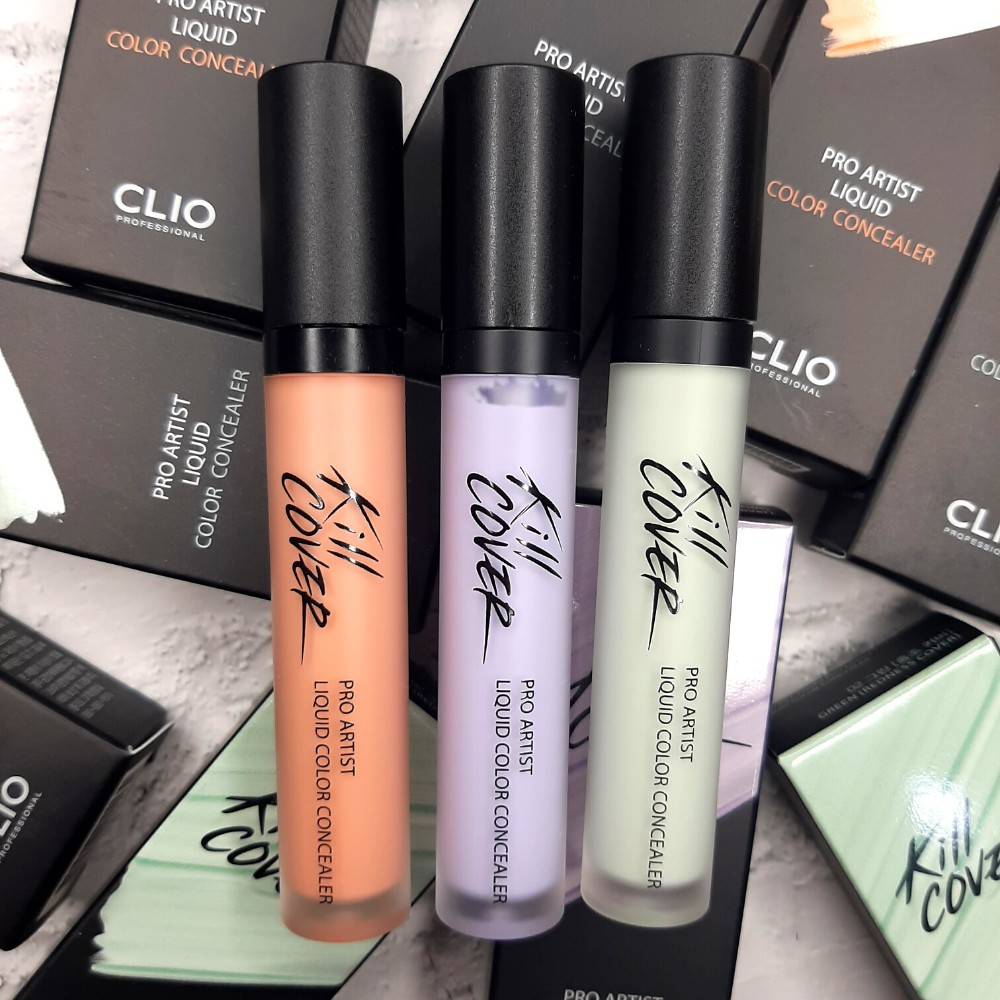 Che Khuyết Điểm Clio Pro Artist Liquid Color (Có Bill)