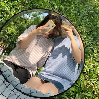Kim - striped t- shirt - áo phông kẻ