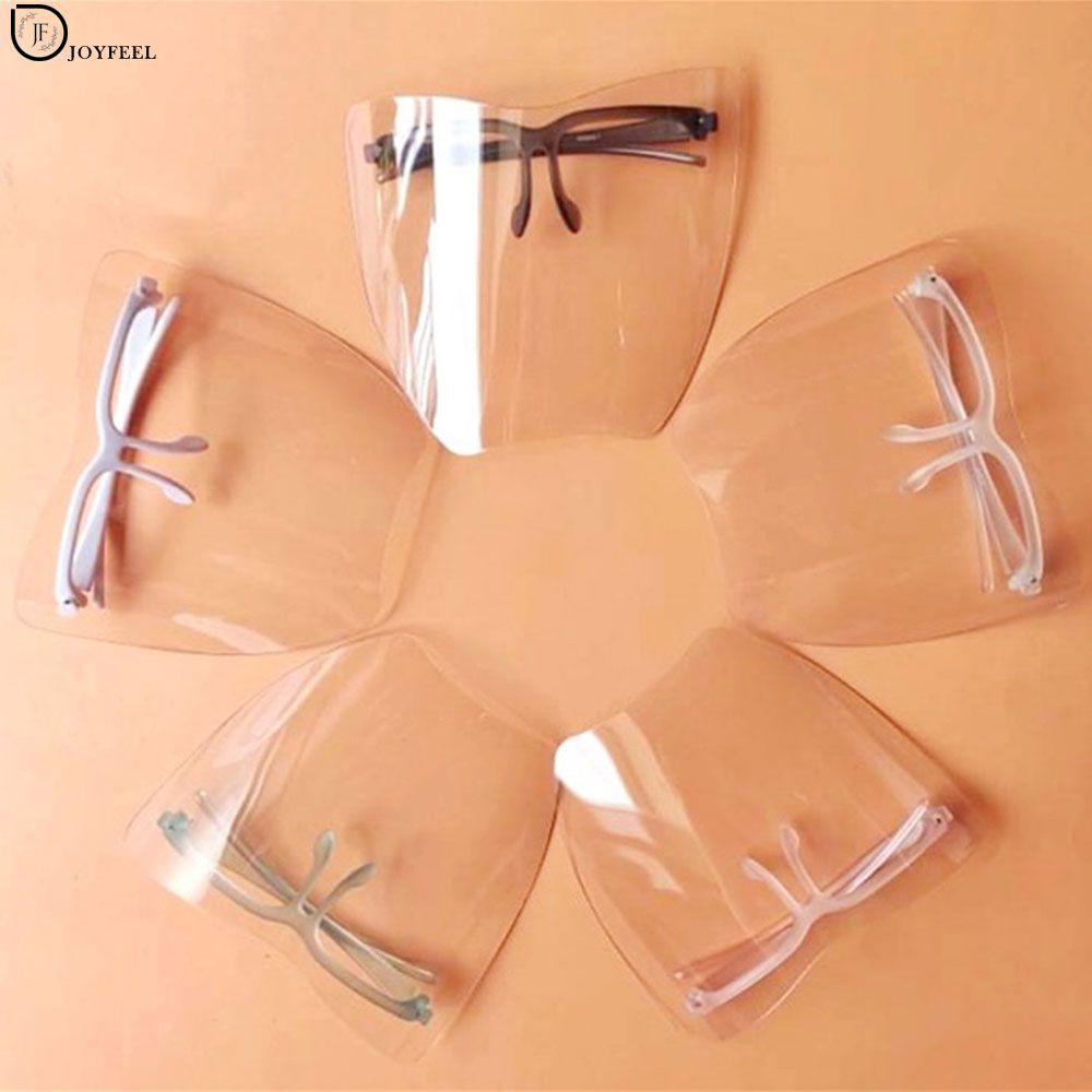 Face shield Mặt Nạ Bảo Hộ Y Tế Chống Dịch, Chống Giọt Bắn, Bụi Gọng Kính Trong Suốt Nhựa protective mask face shield joyfeel