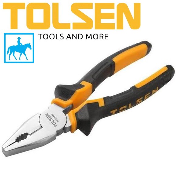 TOLSEN Bộ 3 Kìm Răng Điện Kềm Cắt Kìm Nhọn 6 inch 160 mm 10000_3