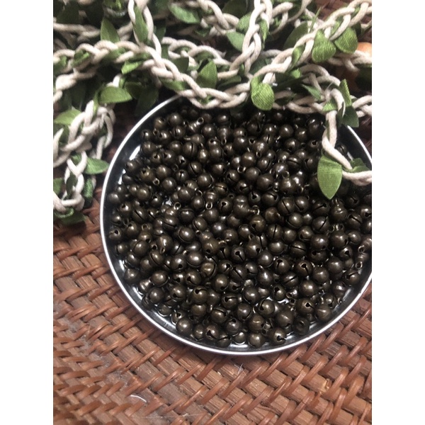 Chuông đồng 6mm phụ kiện làm vòng tay, trang sức