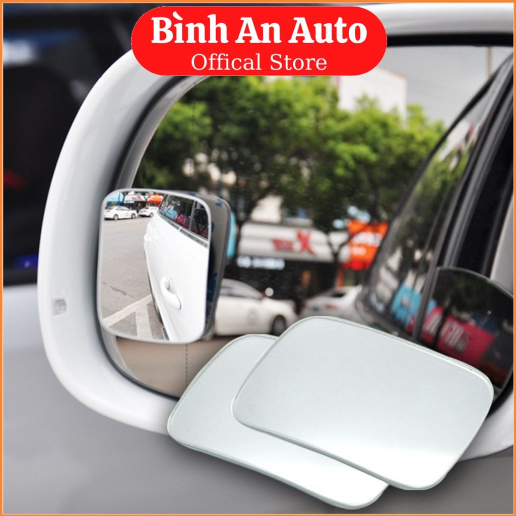 Gương Cầu Lồi Xoay Xóa Điểm Mù Ô Tô Xe Hơi (nhiều mẫu) - Bình An Auto