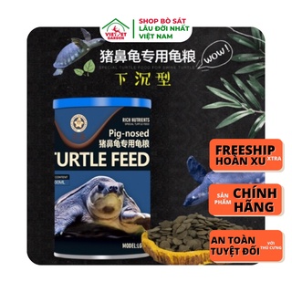 Thức ăn cho rùa mũi lợn | pig-nosed turtle feed | LG 05 | Vietpetgarden