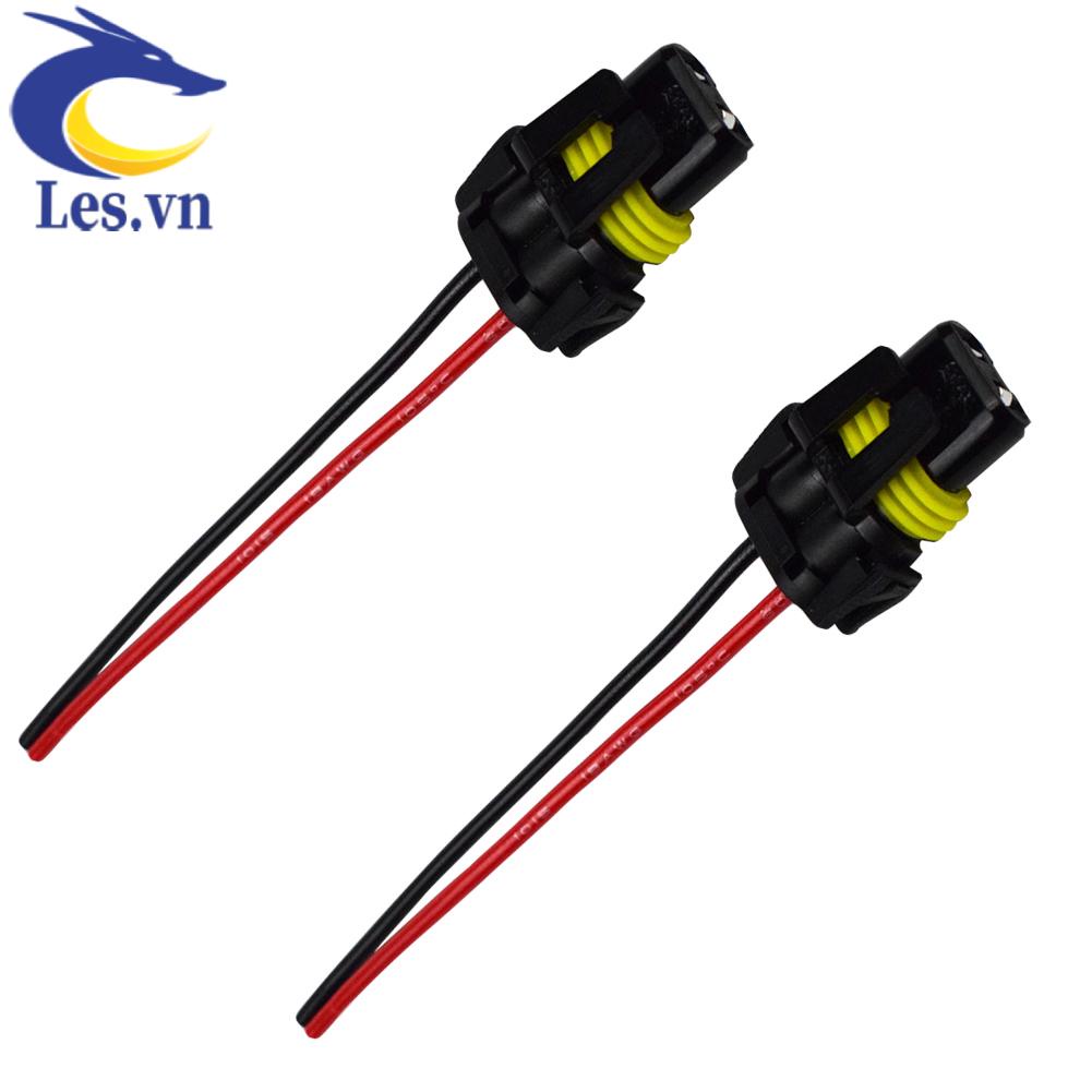 2 Ổ Cắm HB3 9006 HB4 Cho Bóng Đèn Pha Sương Mù