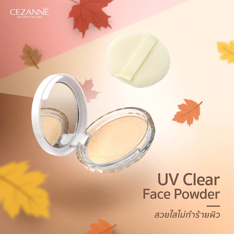 Phấn phủ Cezanne UV Clear Face Powder - 10g