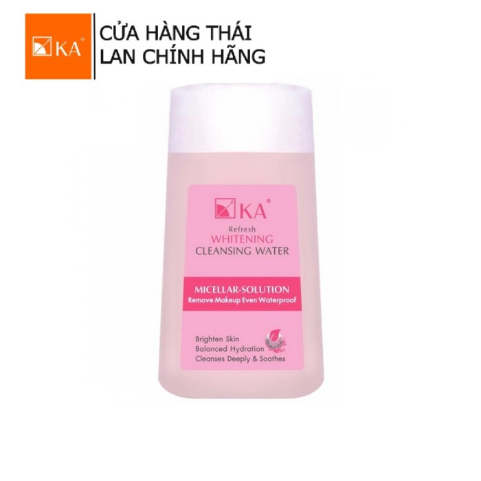 Nước tẩy trang KA Refresh Cleansing Water-Whitening 85ml