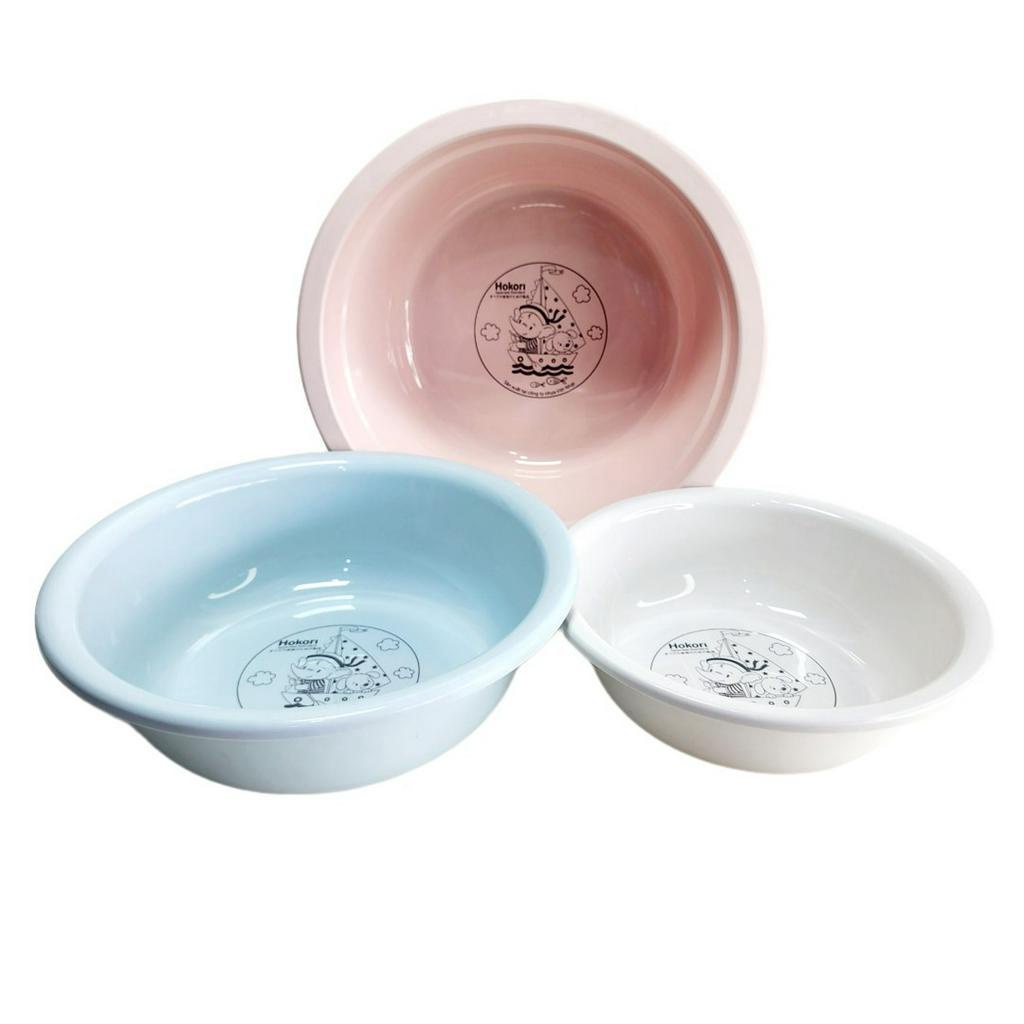 Bộ 3 thau chậu HOKORI cỡ nhỏ nhựa VIỆT NHẬT cao cấp 27/33/35cm - Rửa mặt, trộn rau, giặt quần áo - Chính hãng 2520/21/23