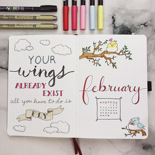 COMBO/SET LÀM BULLET JOURNAL - BÚT, SỔ CHỌN LỌC
