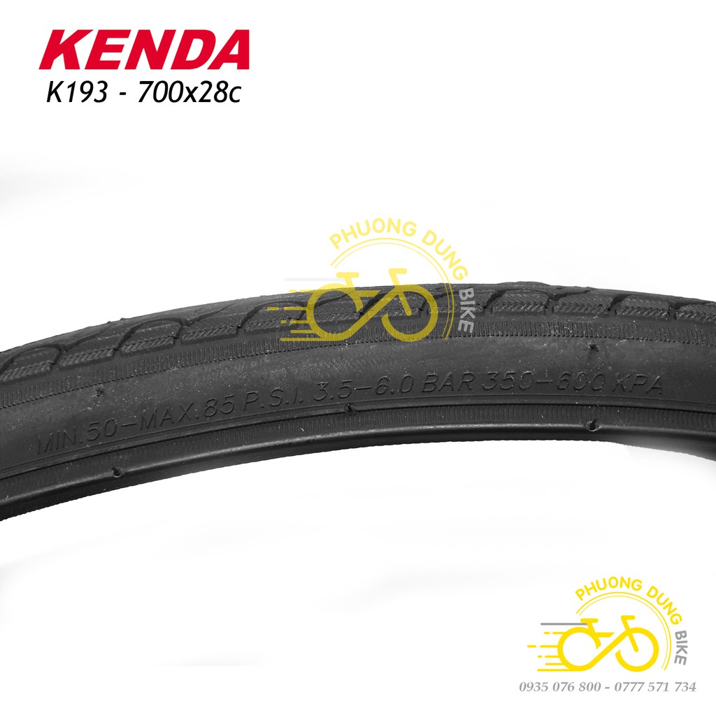 Lốp (Vỏ) xe đạp KENDA KWEST K193 700x25C / 700x28C / 700x32C - 1 Chiếc