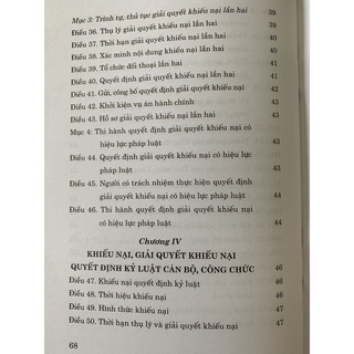 Sách - Luật Khiếu Nại (Hiện Hành)