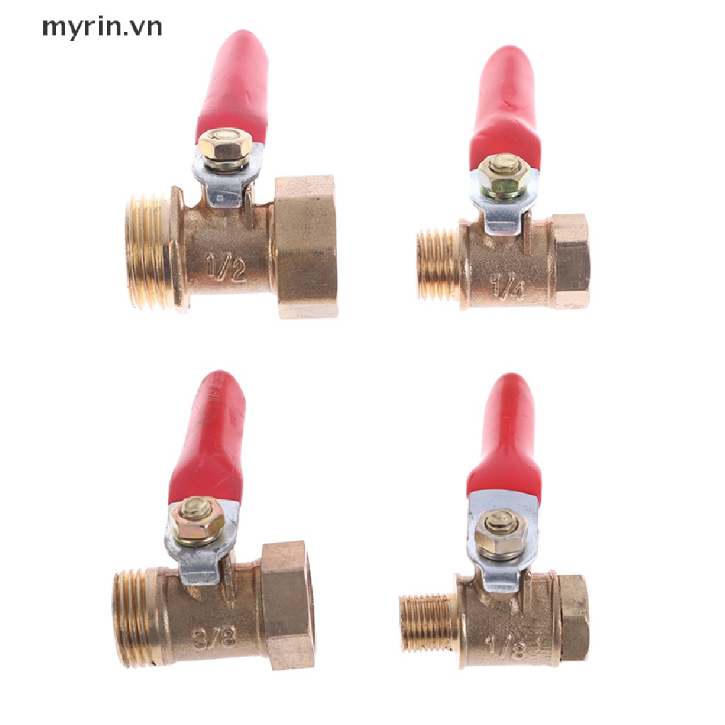 Van Bi Nhỏ Bằng Đồng Thau 1 / 8 &quot;1 / 4 '' 3 / 8 '' 1 / 2 ''