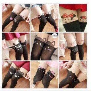 Quần tất 3D hình thú giả bốt cho bé gái 15-25 kg