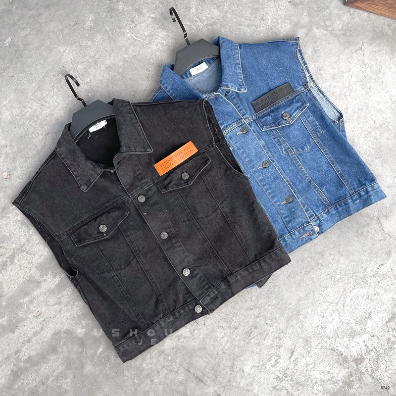 ÁO GILE DENIM VERDOR FOR YOU 5742