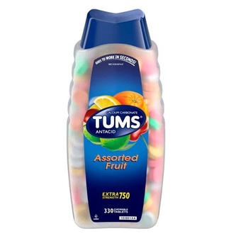 Kẹo nhai khó tiêu Tums Antacid (Extra Strength Fort) - TUMS - 100units - HCMShop