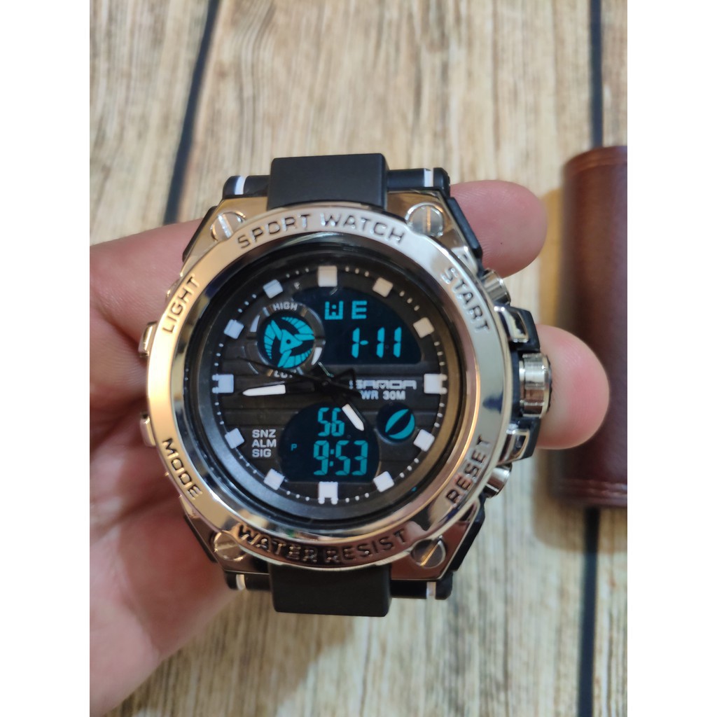 Đồng Hồ Thể Thao Nam SANDA , Đồng Hồ Thể Thao Chống Va Đập, Full Hộp, Pin -365.store | BigBuy360 - bigbuy360.vn