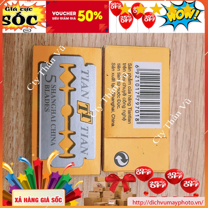 Dao lam BiC vỏ hộp màu vàng hàng chính hãng siêu bén siêu bền