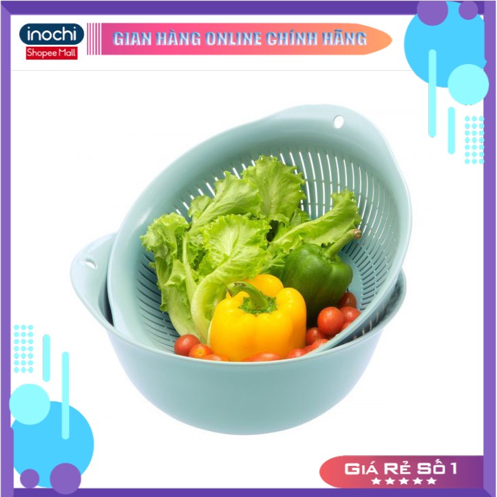 Rổ nhựa Yoko Inochi Nhật Bản Loại Lớn Cao Cấp