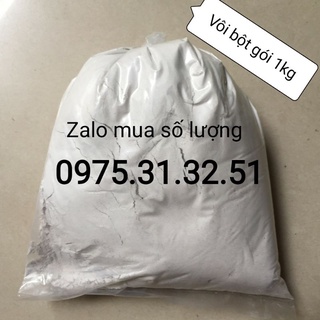 Vôi bột làm nước trong làm bánh túi nhỏ