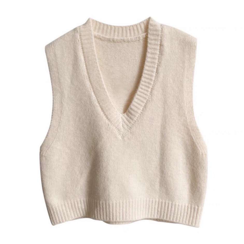 Gile Len Nữ Basic, Áo Len Gile Trơn GUMAX Len Mỏng Cổ Chữ V Kiểu Dáng Trẻ Trung Hiện Đại | BigBuy360 - bigbuy360.vn