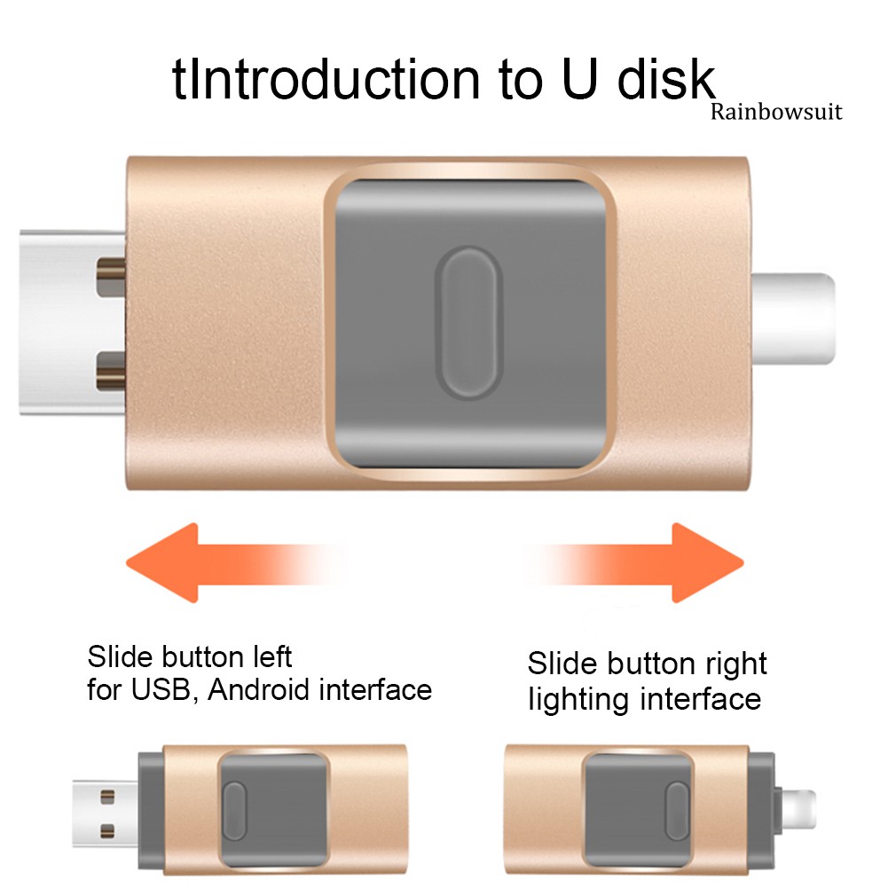 Usb 3.0 8 / 16 / 32 / 64g Cho Điện Thoại / Pc