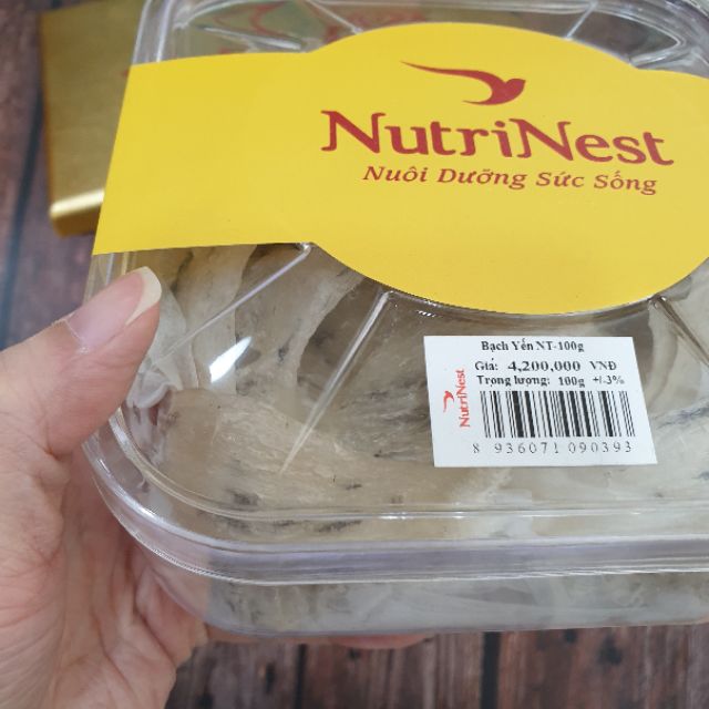 Tổ Yến Sào Thô Còn Lông - NUTRINEST - 100g