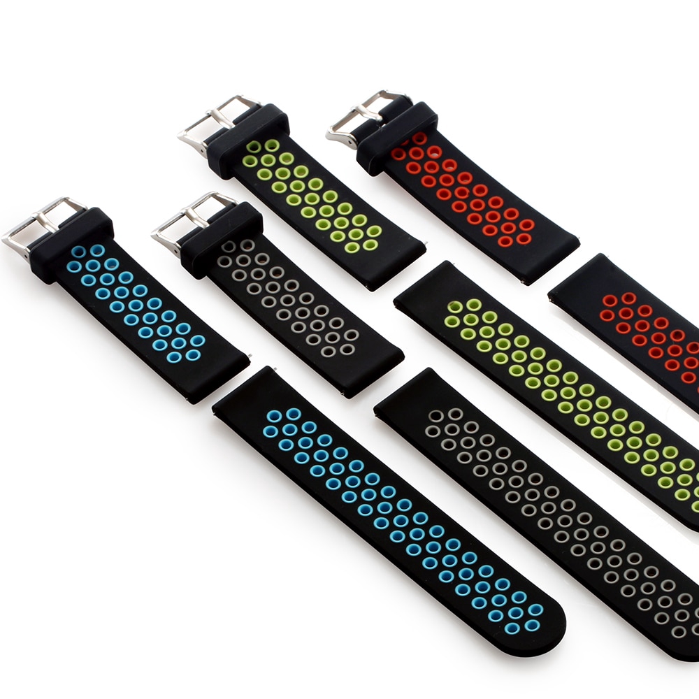 Dây đeo silicon kiểu thể thao 20mm dành cho đồng hồ thông minh for Xiaomi Huami Amazfit GTS Amazfit GTS 3 2 2e 2Mini