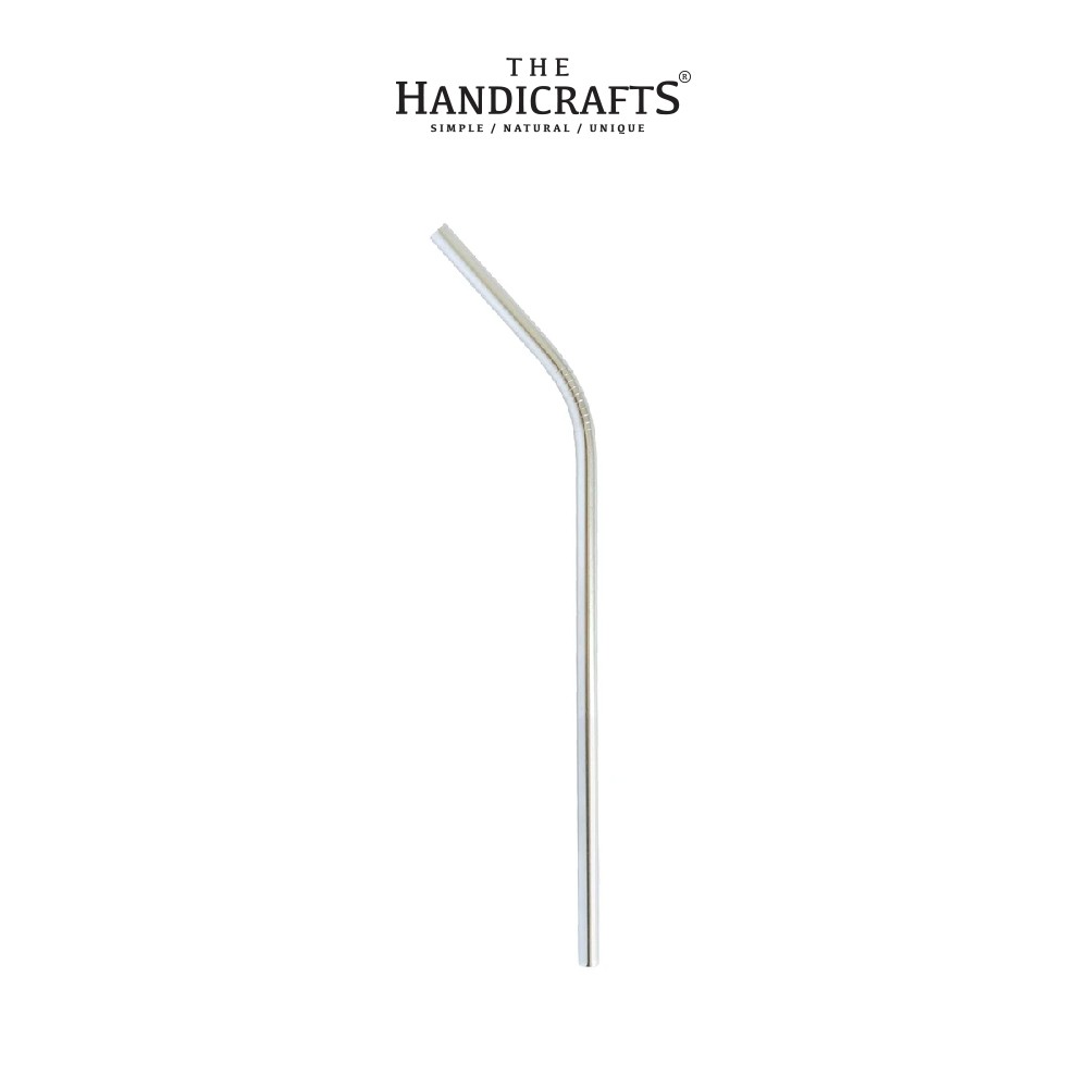 Ống hút inox 304 màu bạc Φ 6/8/12mm (Silver stainless steel straw) | The handicrafts