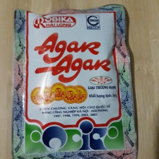 Bột agar agar hải long gói 50g