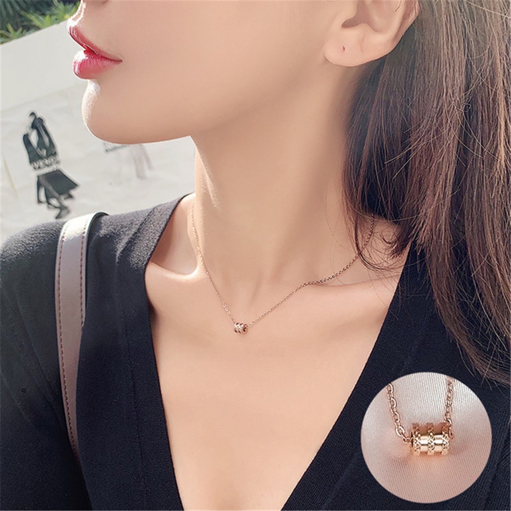 Dây chuyền mặt hình linh dương đính đá thời trang cho nữ
