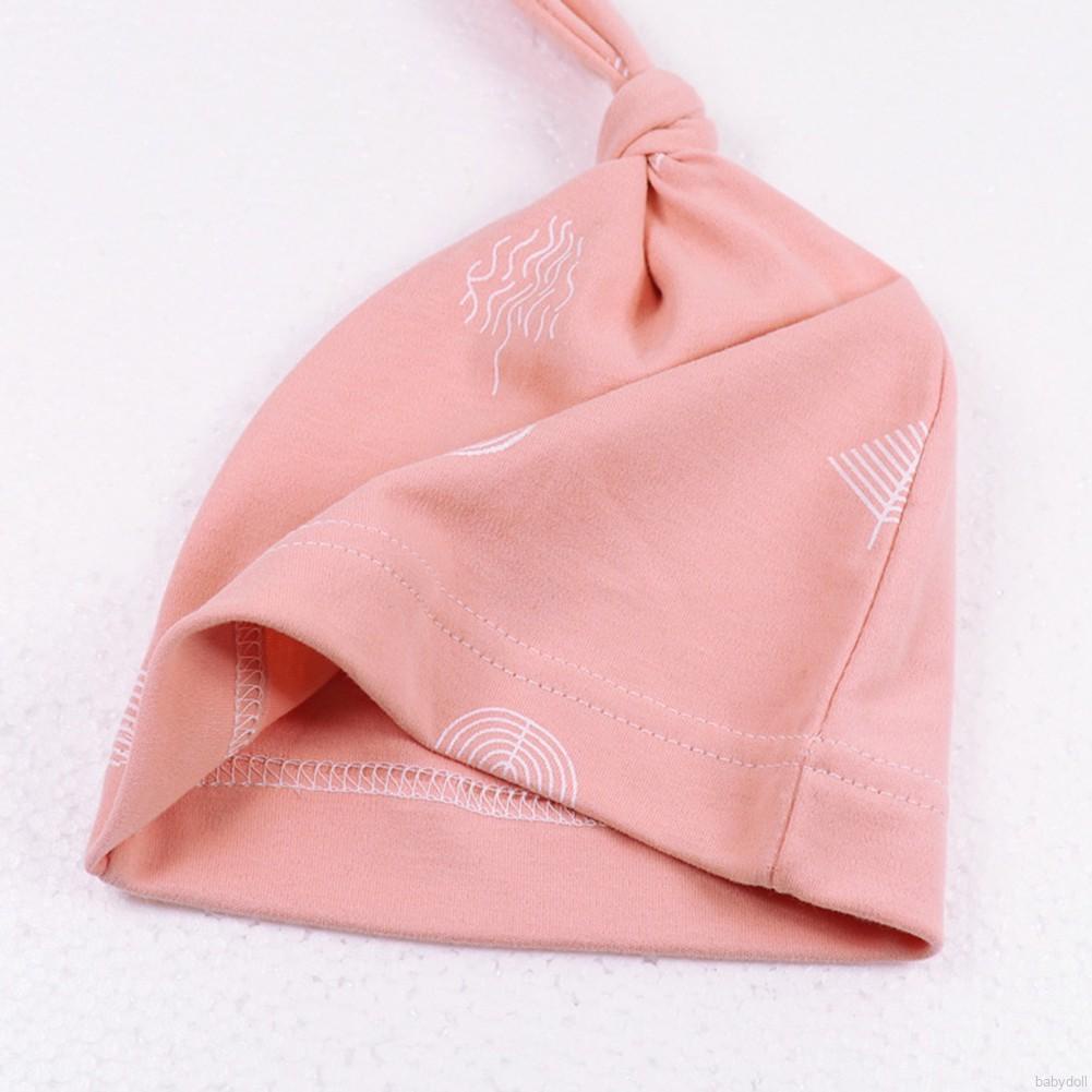 Mũ Cotton Một Lớp Mỏng Cho Bé Sơ Sinh 0-1 Tuổi