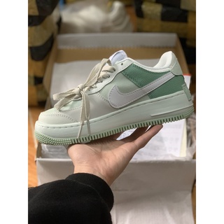 (FREESHIP + ẢNH THẬT) Giày giày AF1 shadow xanh (Cốm)