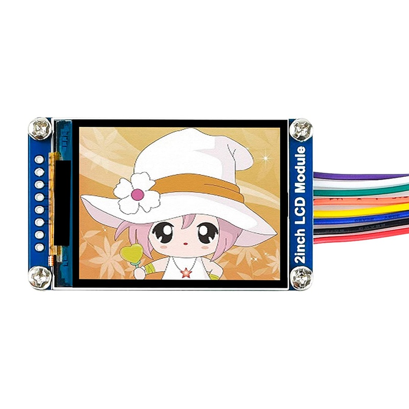 Màn Hình LCD 2Inch IPS Chuyên Dụng Cho Trình Điều Khiển Raspberry Pi Pico,65K RGB 320X240 Pixels SPI ST7789VW