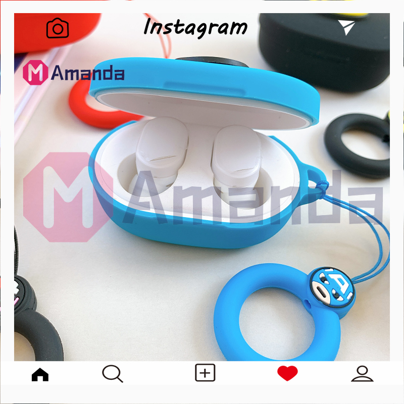 🌟In stock🌟M07 Redmi airdots case xiaomi airdots case earphone cover AirDots Youth Edition Wireless Headset case