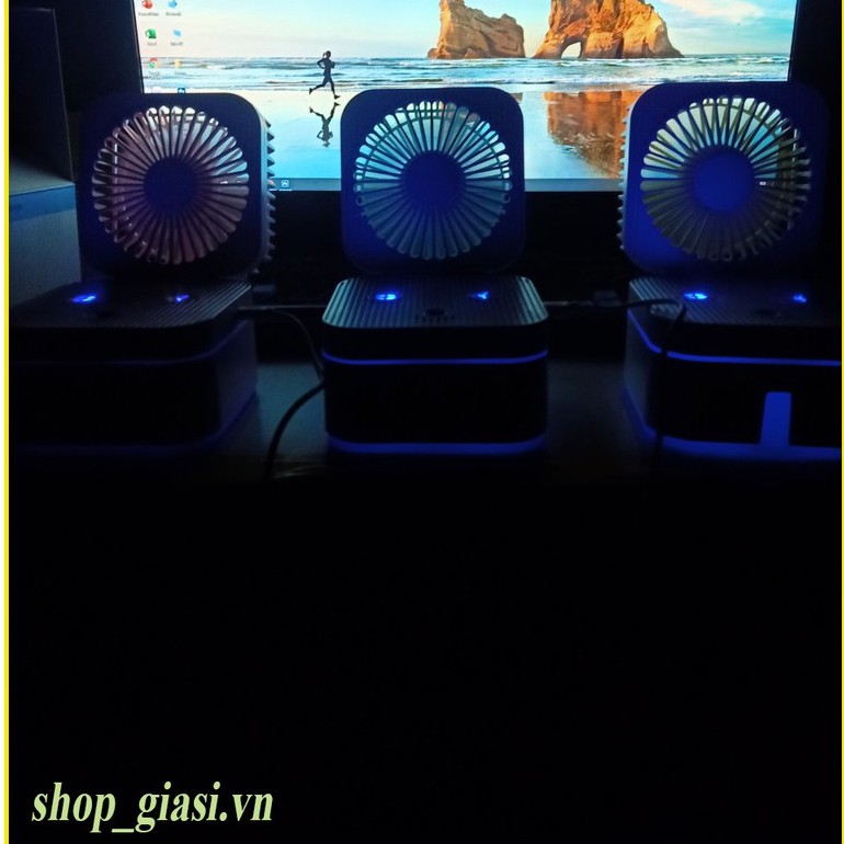Quạt Phun Sương Kèm Đèn Ngủ Hót Nhất 2021 [ảnh thật] | BigBuy360 - bigbuy360.vn