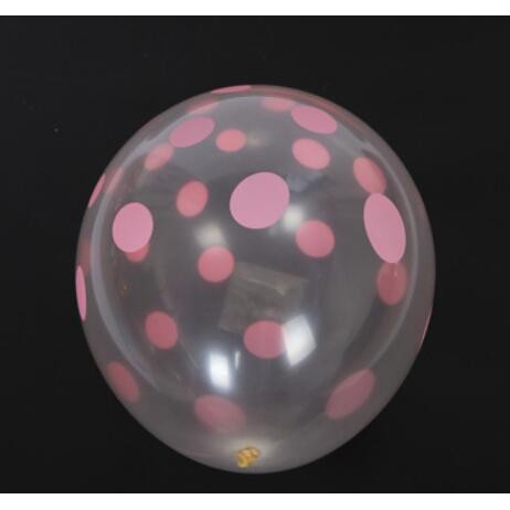 Set 10 Bong Bóng Trong Suốt 12 Inch Trang Trí Tiệc Sinh Nhật Cho Bé