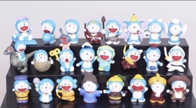 Mô hình doremon - hộp 24 con