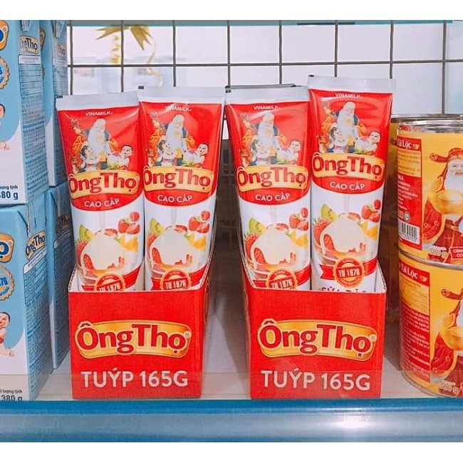 Sữa đặc có đường Vinamilk Ông thọ dạng tuýp 165g