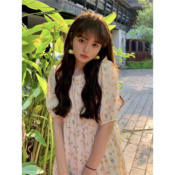VÁY BABYDOLL HOA NHÍ ULZZANG 2 LỚP🌼