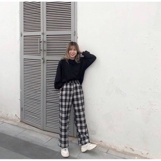 Quần thô kẻ CARO PANT