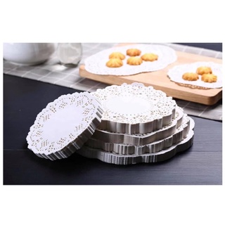 Giấy thấm dầu mỡ đồ ăn đục viền hoa