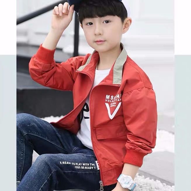Áo Khoác Thời Trang Xuân Thu Mới 2022 Dành Cho Bé Trai
