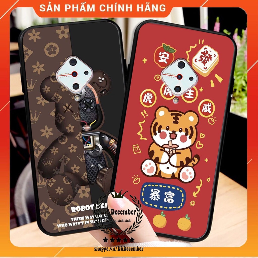 Ốp lưng Vivo S1 PRO in hình 3D lucky, gấu Brick xinh xắn - KHÔNG NÊN BỎ LỠ