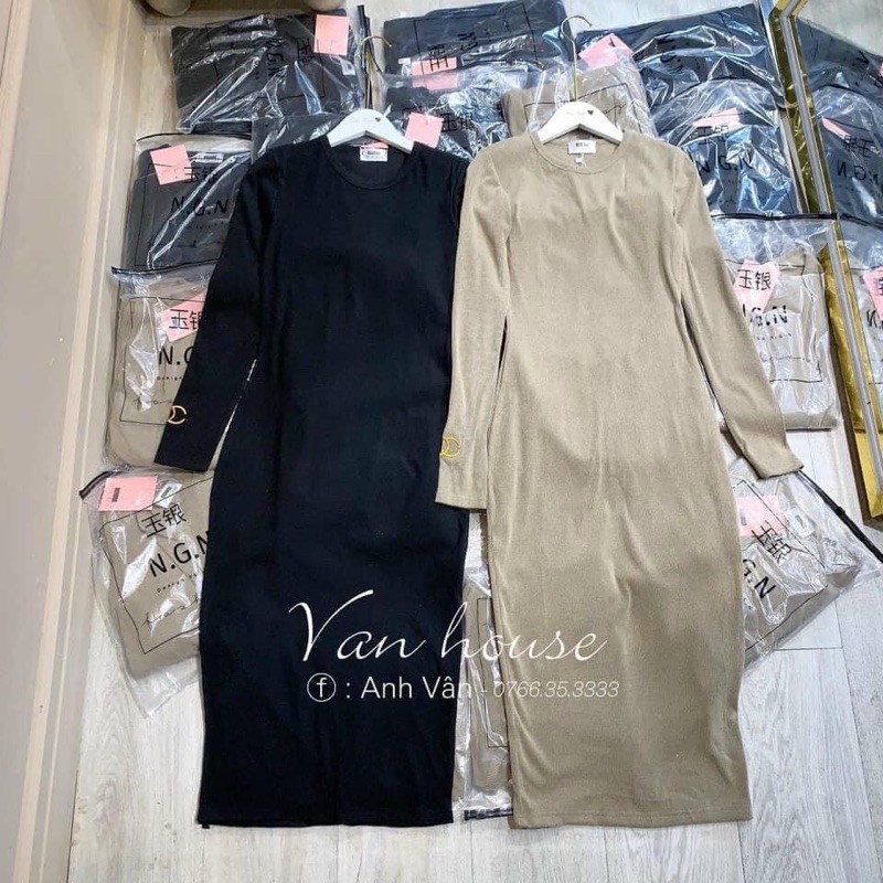 Váy body tăm thêu tay chữ x | BigBuy360 - bigbuy360.vn