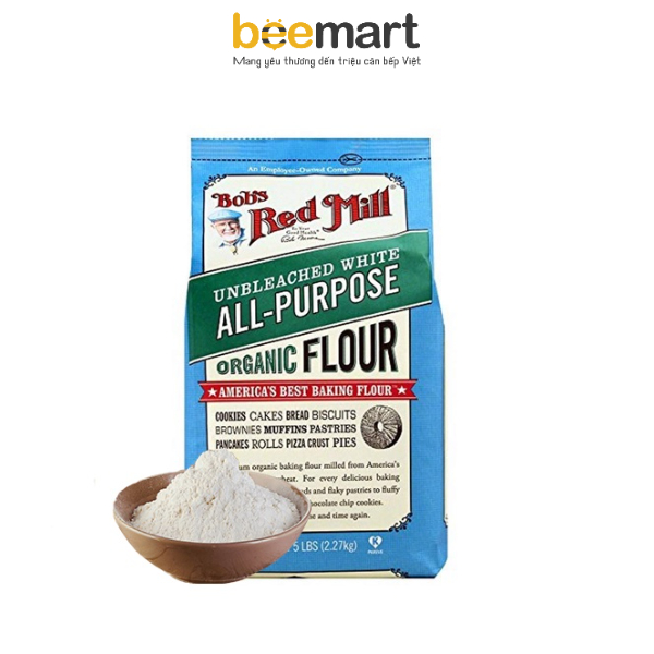 Bột mì đa dụng (hữu cơ) Bob's Red Mill 2.27kg