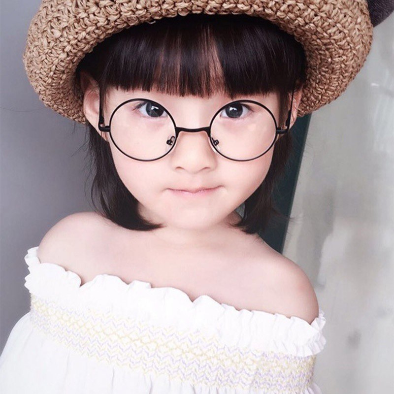 Mắt kính gọng tròn kiểu dáng cổ điển dành cho bé | BigBuy360 - bigbuy360.vn